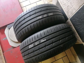 235/50/18 runflat and normal available at affordable prices call/whatsApp 0631966190.