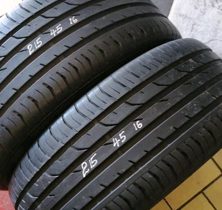 215/45/16 and many other sizes available at affordable prices call/whatsApp 0631966190.