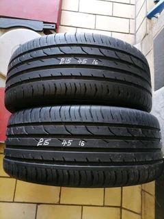 215/45/16 and many other sizes available at affordable prices call/whatsApp 0631966190.