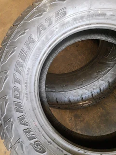 Brandnew 265/65/17 Dunlop grandtrak available for sale call/whatsApp 0631966190 for details.