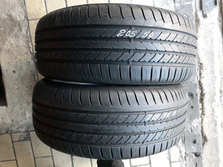 205/55/17×2 Goodyear we are selling quality used tyres at affordable prices call/whatsApp 0631966190