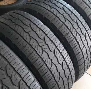 255/60/18×4 Dunlop grand treck we are selling quality used tyres at affordable prices call/whatsApp.