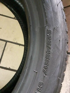 225/45/17×2 normal or runflat we are selling quality used tyres at affordable prices call/whatsApp.