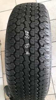 265/70/16 for sale  with fitting and balancing included we also do deliveries.