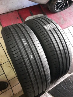 225/60/18 michelin and many other sizes available call/whatsApp 0631966190 we fit and balance .
