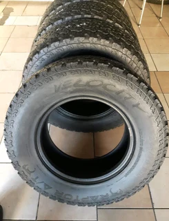 245/70/16×4 velocity for sala call/whatsApp 0631966190 we fit and balance we do alignment also