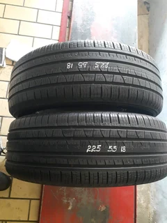 225/55/18x2 pirelli available for sale call/whatsApp 0631966190 for more information.