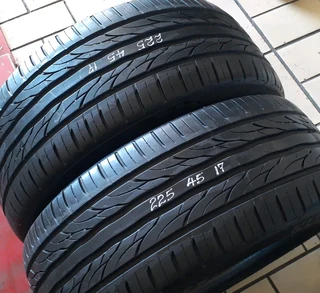 225/45/17×2  and many other sizes available call/whatsApp 0631966190 for details.