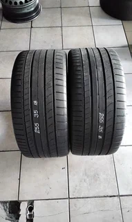255/35/18×2 continental normal and many other sizes available call/whatsApp 0631966190 for more .