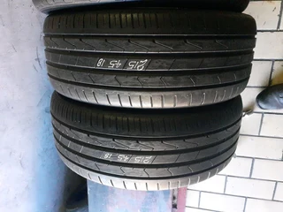 215/45/18×4 hankook and many other sizes for sale call/whatsApp 0631966190 for more information.