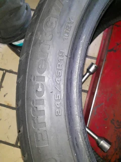 245/45/19 Goodyear runflat and many other sizes for sale call/whatsApp 0631966190 for more infor.