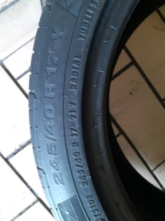 245/40/17continental and many other sizes for sale call/whatsApp 0631966190 for more inform.