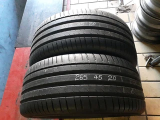 265/45/20×4 Michelin available at affordable call/whatsapp 0631966190.