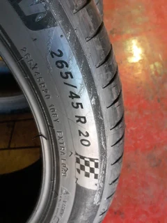 265/45/20 ×4 michelin and many many other sizes available call/whatsapp 0632966190 for more details.