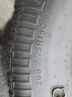 265/75/15×4 goodyear and many other sizes for sale call/whatsapp 0631966190 for details.