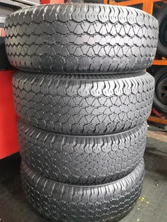 265/75/15×4 goodyear and many other sizes for sale call/whatsapp 0631966190 for details.