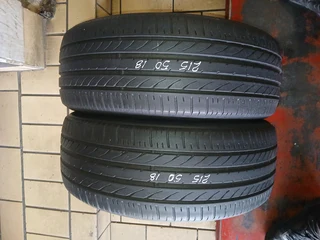 215/50/18 available at affordable prices call/WhatsApp 0631966190.