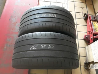 265/35/20×2 micheline we are selking quality used tyres at affordable prices call/whatsapp0631966190