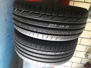 225/40/19 we are selling quality used tyres at affordable prices call/whatsApp 0631966190 for detail