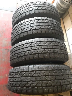 265/70/17×4 yokohama white wall ,Quality used at affordable prices call/whatsApp 0631966190.