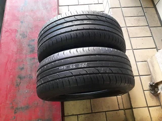 225/55/16 continental runflat quality used tyres at affordable prices call/whatsApp 06319190