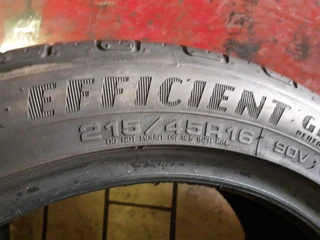 215/45/16 goodyear we are selling quality used tyres at affordable prices call/whaysApp 0631966190.