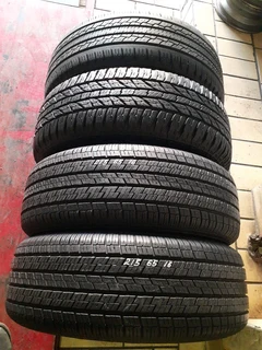 215/65/16 we are selling quality used tyres at affordable prices call/whatsApp 0631966190 for more.