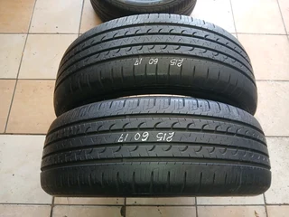 215/60/17 ×4 Goodyear available at affordable prices call/WhatsApp 0631966190 for more details.