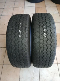 235/65/17 available at affordable prices call/WhatsApp 0631966190 for more details.