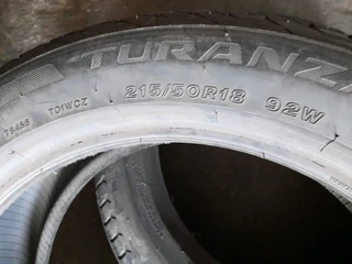 215/50/18×2 bridgestone abd many other sizes for sale call/whatsApp 0631966190 for more details.
