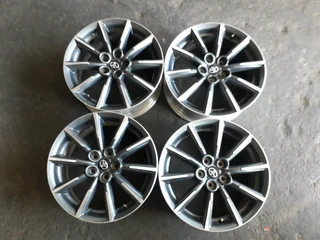 Toyota subaru rims x4 available call/whatsApp 0631966190 for more details.