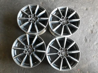 Toyota subaru rims x4 available call/whatsApp 0631966190 for more details.