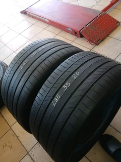 285/35/20  continental available at affordable prices call/WhatsApp 0631966190 for more details.