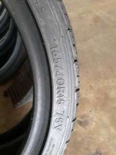 165/40/15 ×4 brand new stretch tyre available call/whatsApp 0631966190 for more details.