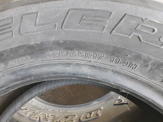 265/60/18  bridgestobe dueller for sale call/whatsApp 0631966190 for details .