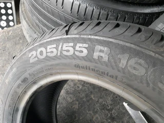 Brand new 205/55/16×2 continental for sale call/whatsApp 0631966290 for details wi fit and balqnce.