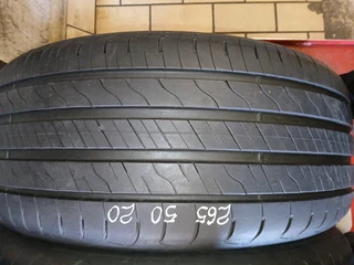 265/50/20 x4 Goodyear available at affordable prices call/WhatsApp 0631966190 for more information.