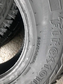 215/80/15 C firestone  brandnew available at affordable prices call/whatsApp 0631966190 for details.
