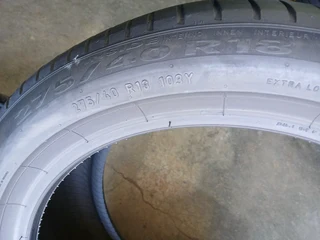 275/40/18 pirelli available at affordable prices call/WhatsApp 0631966190 for more information.