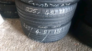 225/45/17 available at affordable prices call/WhatsApp 0631966190 for details.