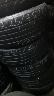 225/45/17 available at affordable prices call/WhatsApp 0631966190 for details.