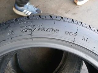 225/45/18 available at affordable prices call/WhatsApp 0631966190 for more information.