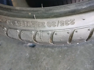 235/30/20 and many other sizes available at affordable prices call/WhatsApp 0631966190 for more.