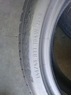 245/45/21 pirelli available at affordable prices call/WhatsApp 0631966190 for details.