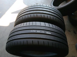 225/45/17 michelin and many more tyres sizes available call/WhatsApp 0631966190 for details.