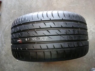 275/35/18 continental and many more tyres sizes available call/WhatsApp 0631966190 for details.