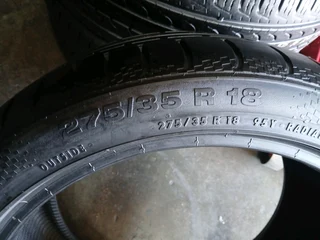 275/35/18 continental and many more tyres sizes available call/WhatsApp 0631966190 for details.