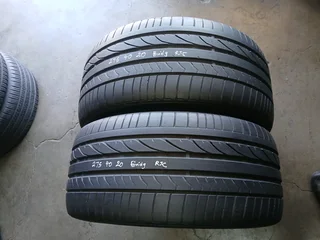 275/40/20 runflat bridgestone and many more tyres sizes available call/WhatsApp 0631966190.