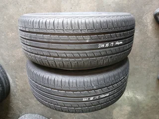 225/55/17 and many more tyres sizes available call/WhatsApp 0631966190 for details.