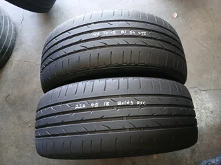225/45/18 runflat bridgestone and many more tyres sizes available call/WhatsApp 0631966190 for more.